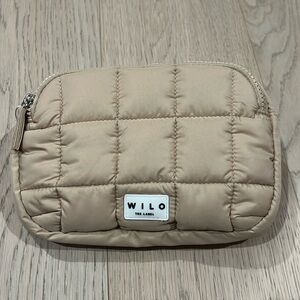 NWT Wilo the Label - Square Quilted Belt Bag (Beige)